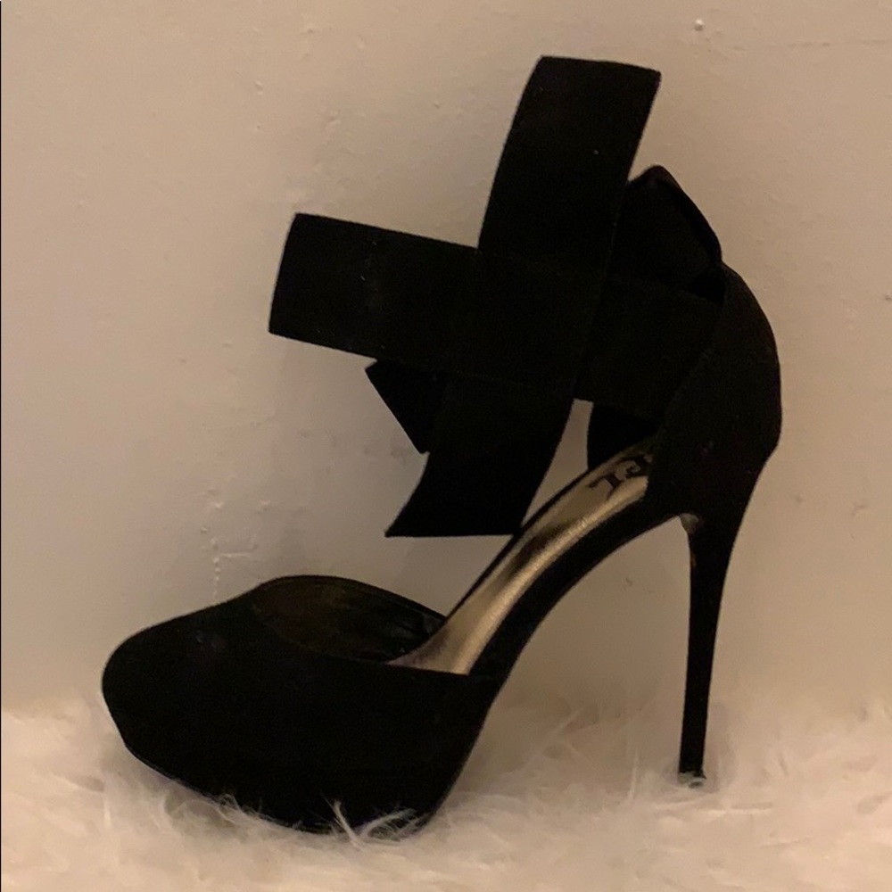 Ankle Bow Stilettos